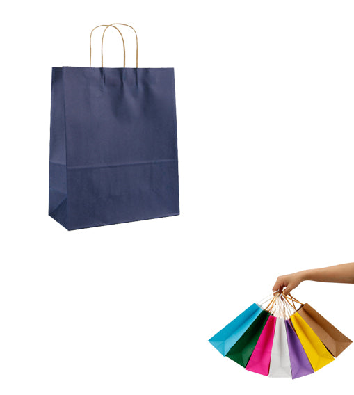 Sac en papier brun avec poignée 