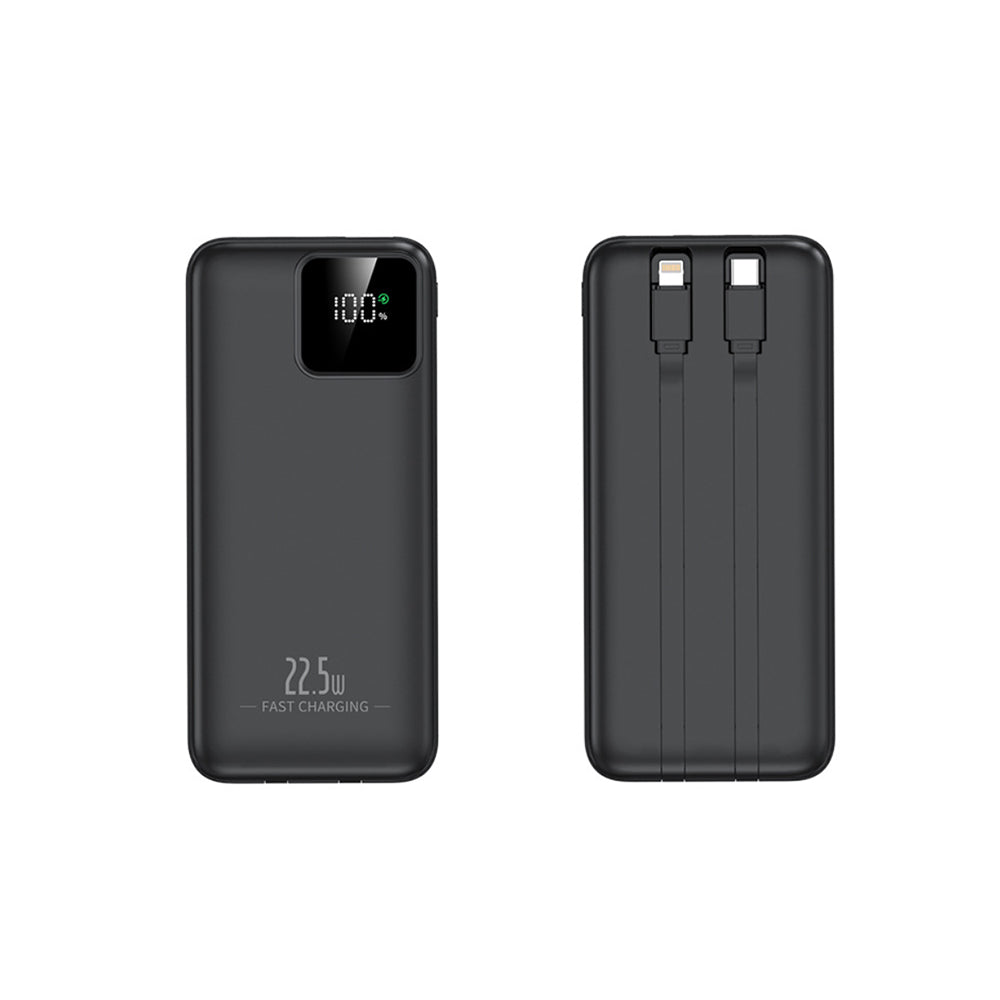 Batterie externe portable ultra-mince de 20 000 mAh 