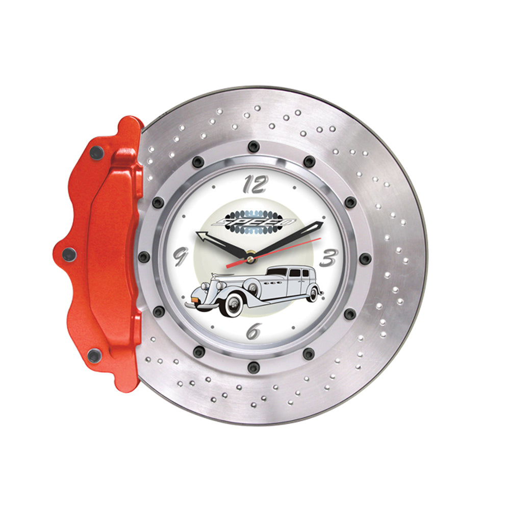 Horloge murale à disque de frein 