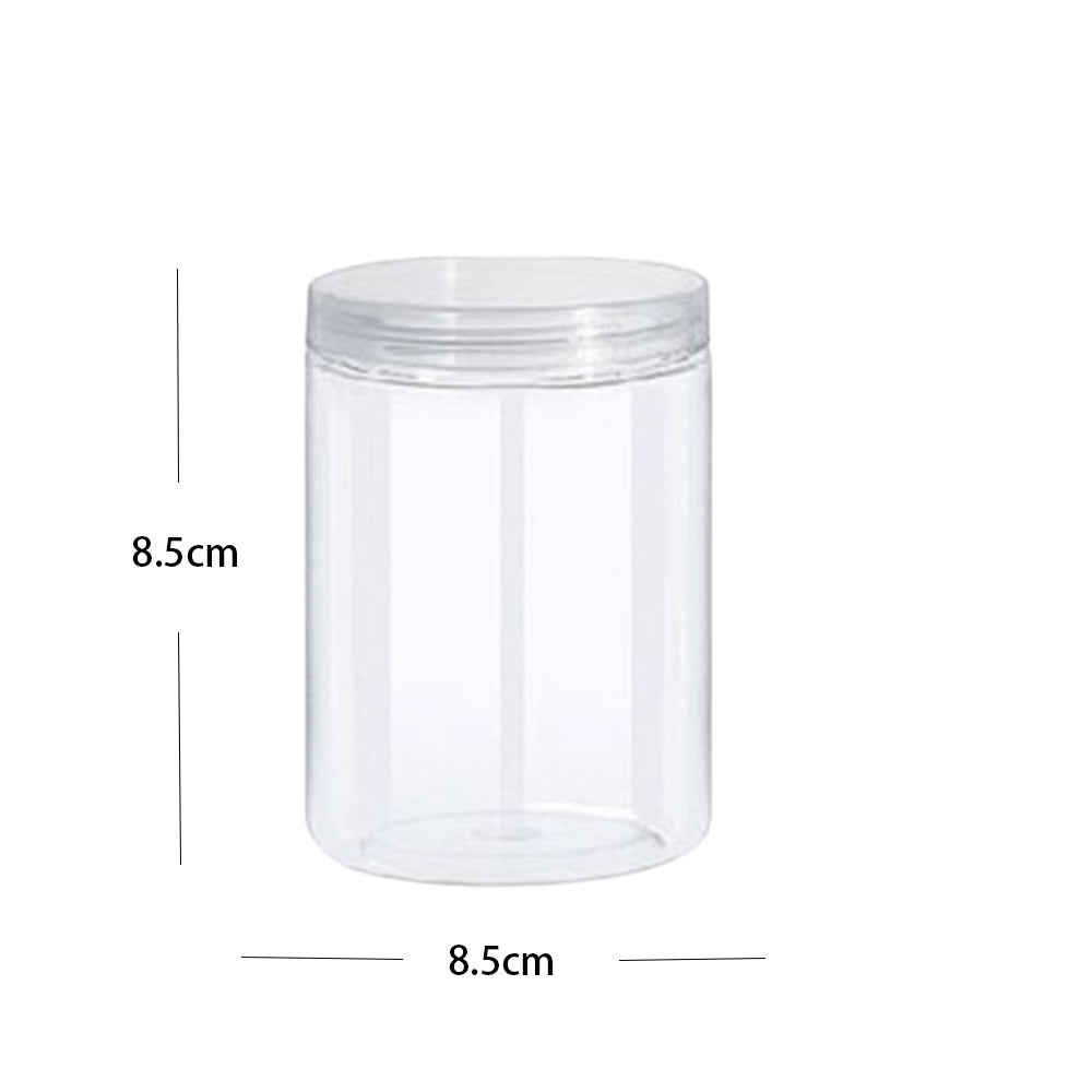 Bouteille en plastique transparente 