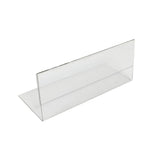 Premium Clear Acrylic Desk Sign Holder