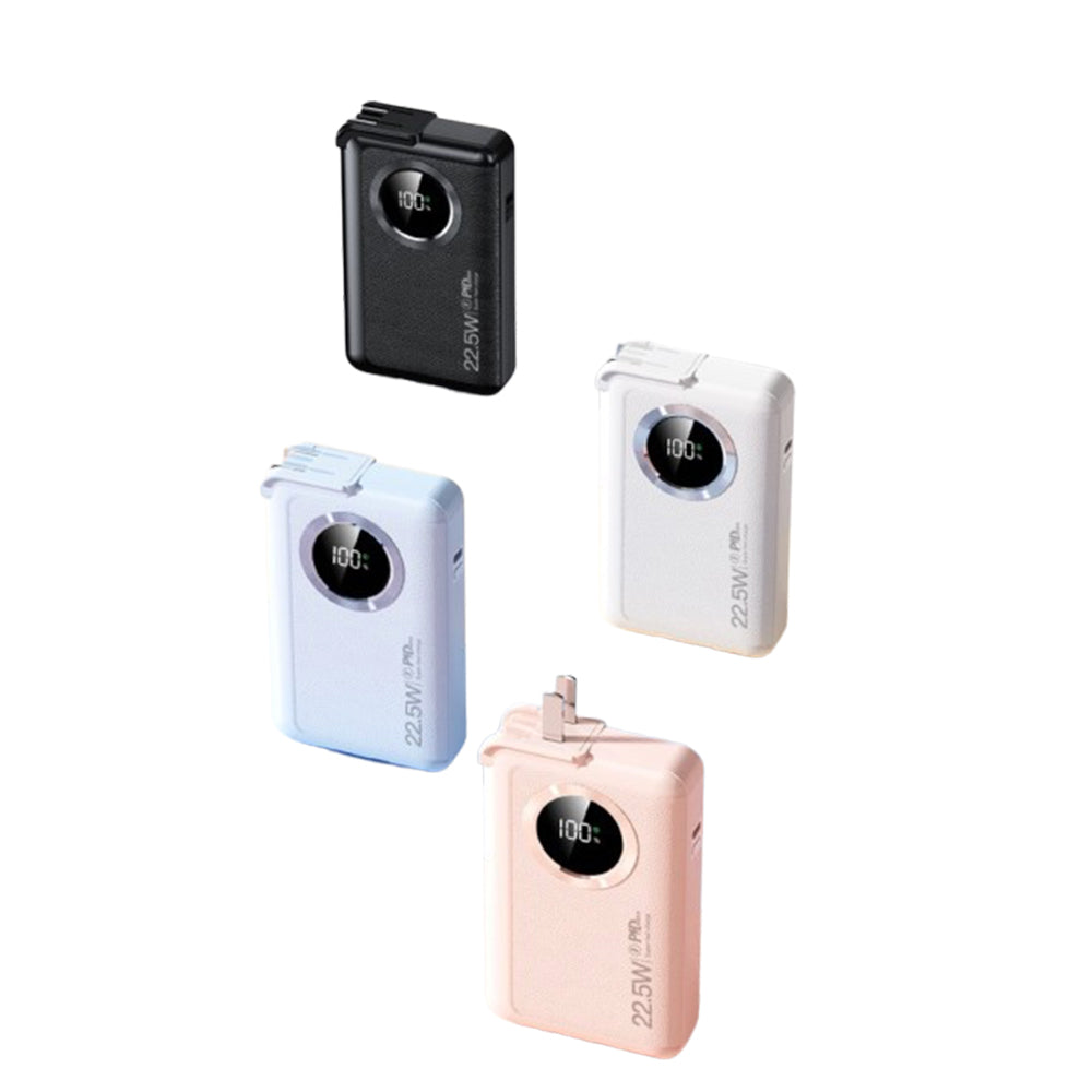 Plug-in Fast-charge Portable Power Bank