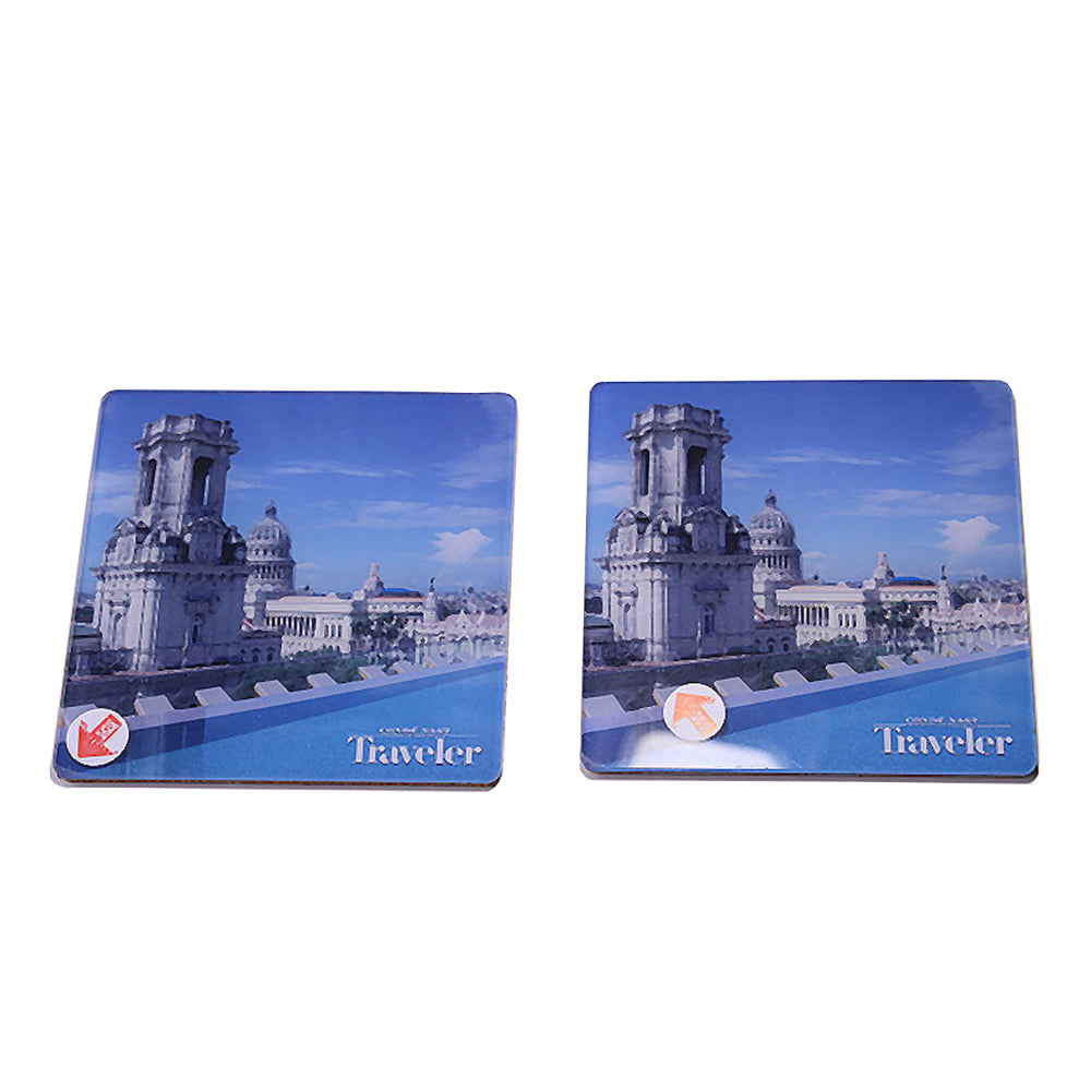 Custom Acrylic & Cork Coaster