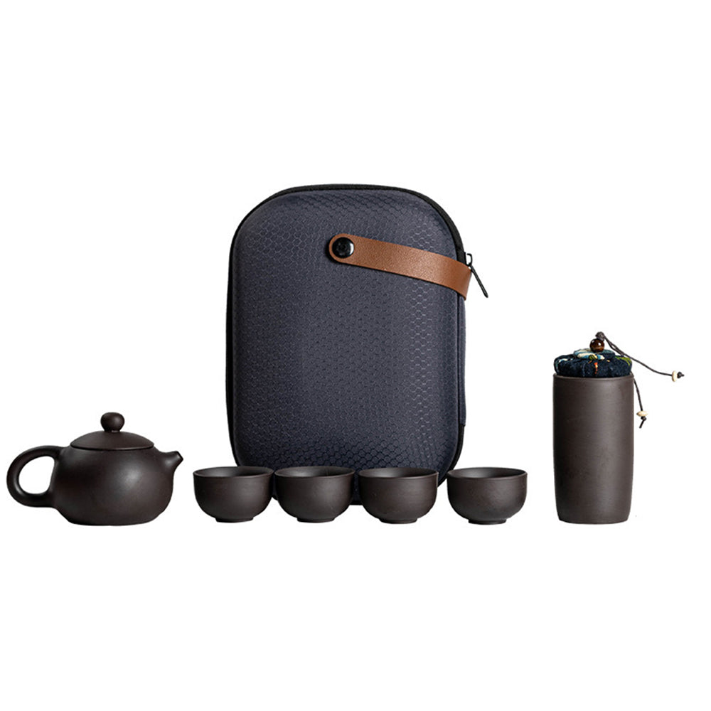 Portable Ceramic Travel Tea Set