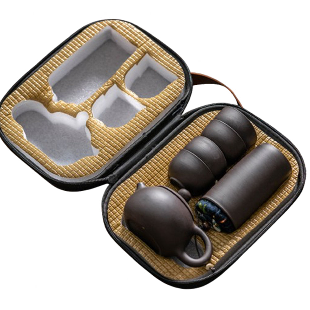 Portable Ceramic Travel Tea Set