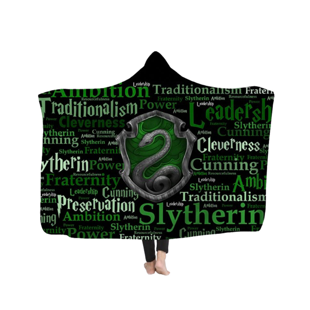Premium Hooded Flannel Blanket Cloak