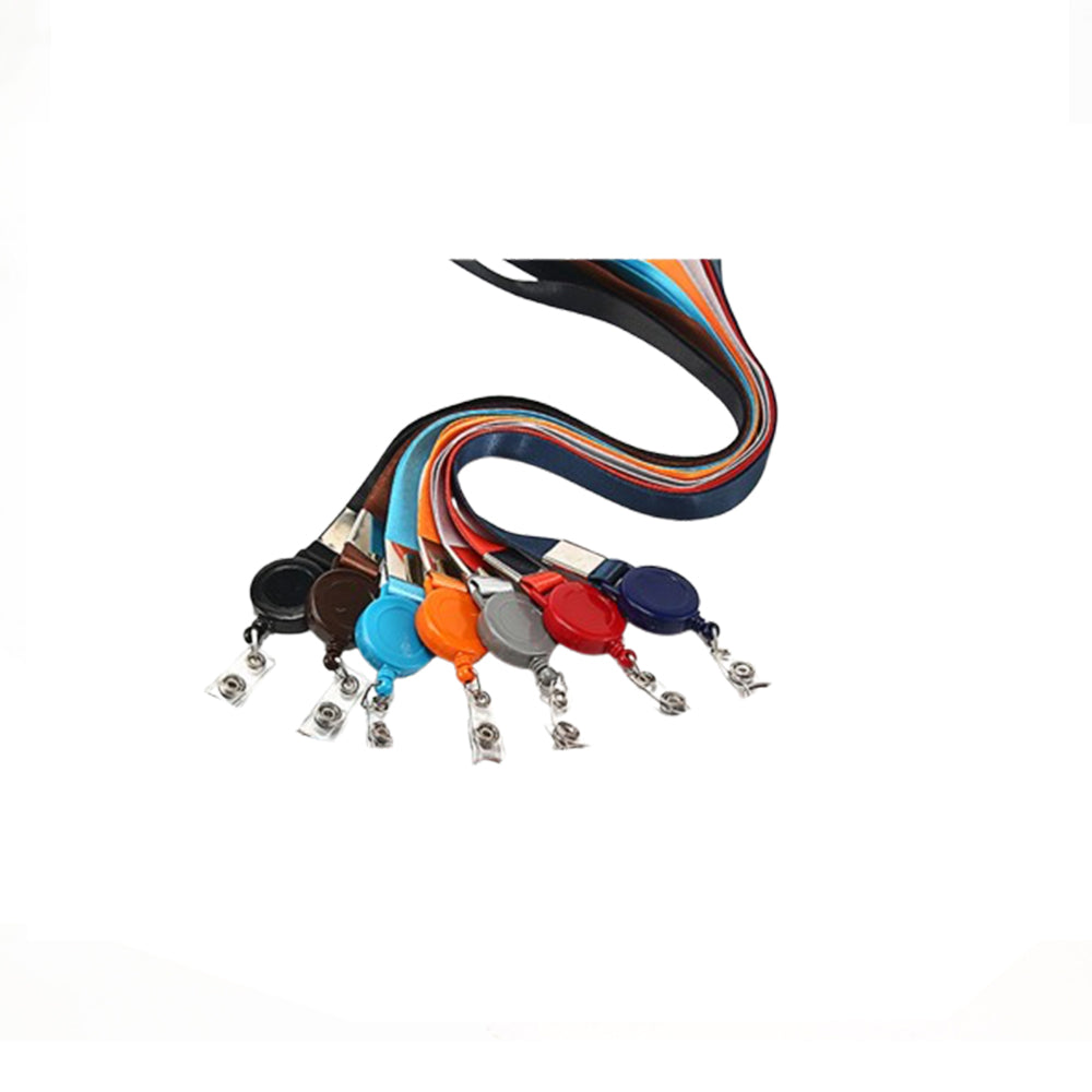 Multi-functional Leather Card Holder With Lanyard