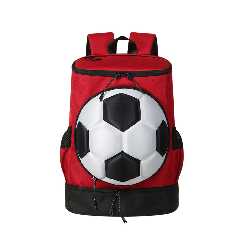 Soccer-themed Oxford Cloth Double-shoulder Backpack