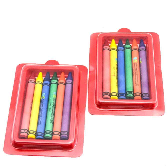 Ensemble de 6 crayons rétractables 