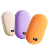 Flannel Covered Rechargeable Hand Warmer
