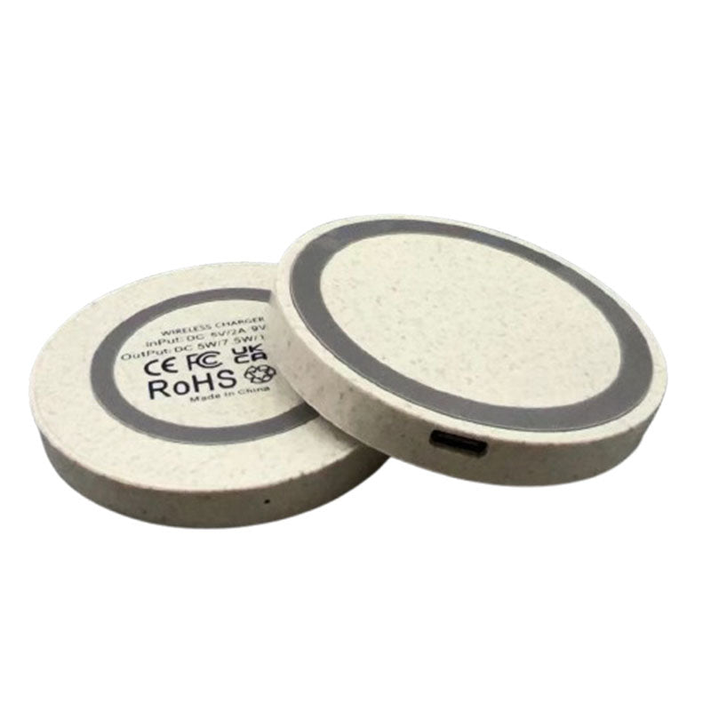 15w Wheat Straw Wireless Charger
