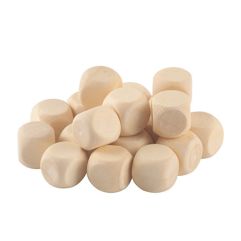16mm Natural Wooden Dice