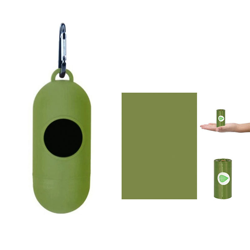 Dog Poop Bag Dispenser With Carabiner