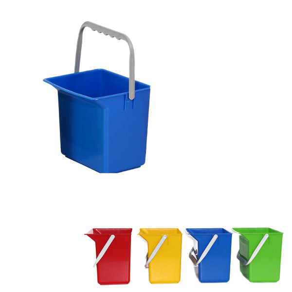 Seau portable de 6 l avec poignée 