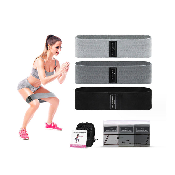 Ensemble de 3 bandes de résistance pour le yoga 