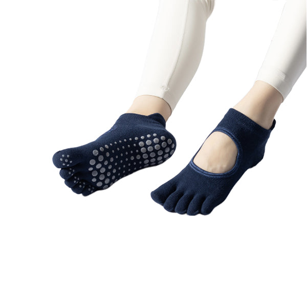 Chaussettes de yoga antidérapantes 