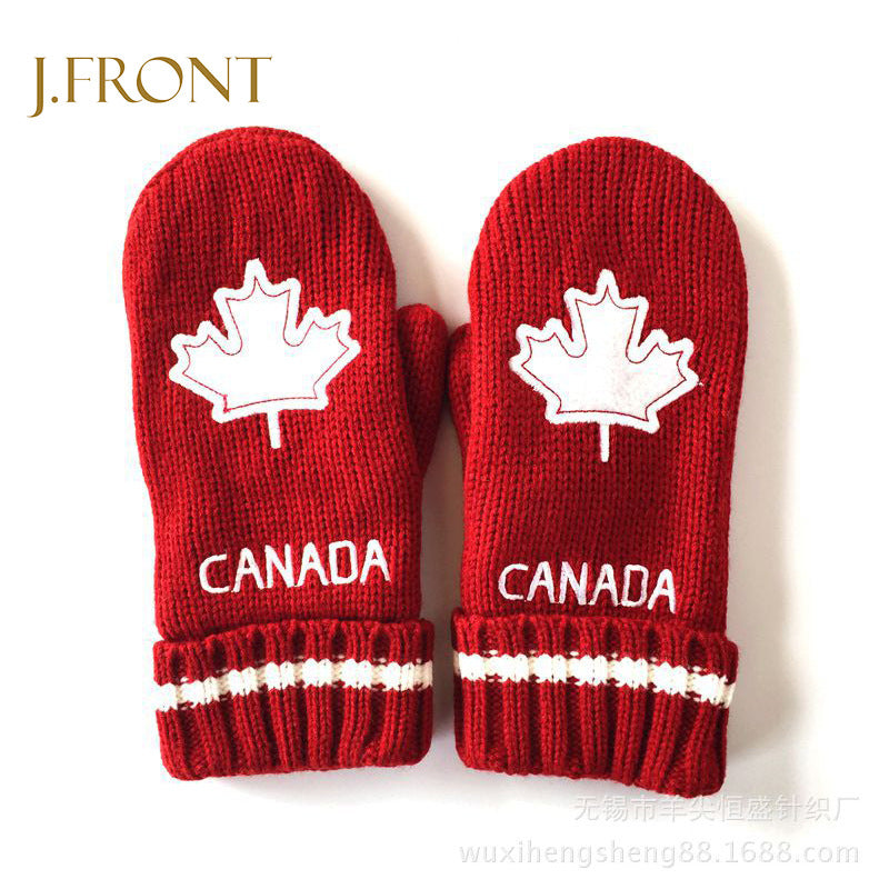 Moufles pour adulte avec doublure chaude - Petit 