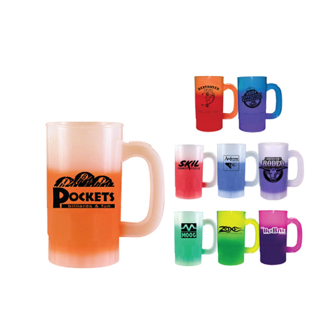 Chope à bière changeante de couleur Mood de 14 oz 