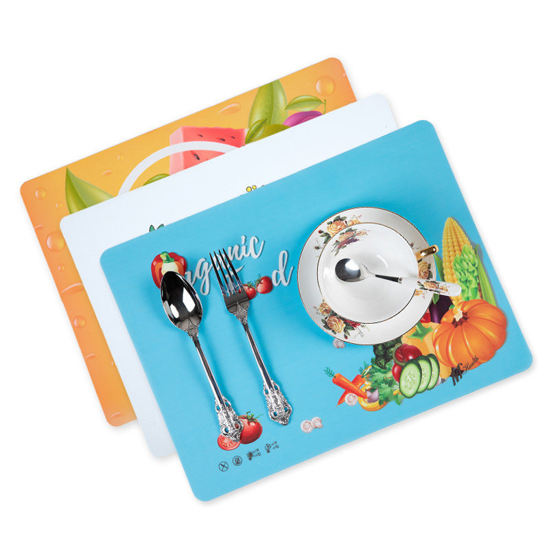 Set de table en silicone personnalisé 