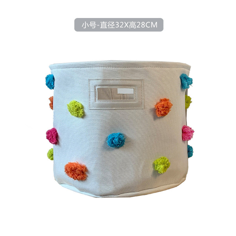 Panier à pompons 