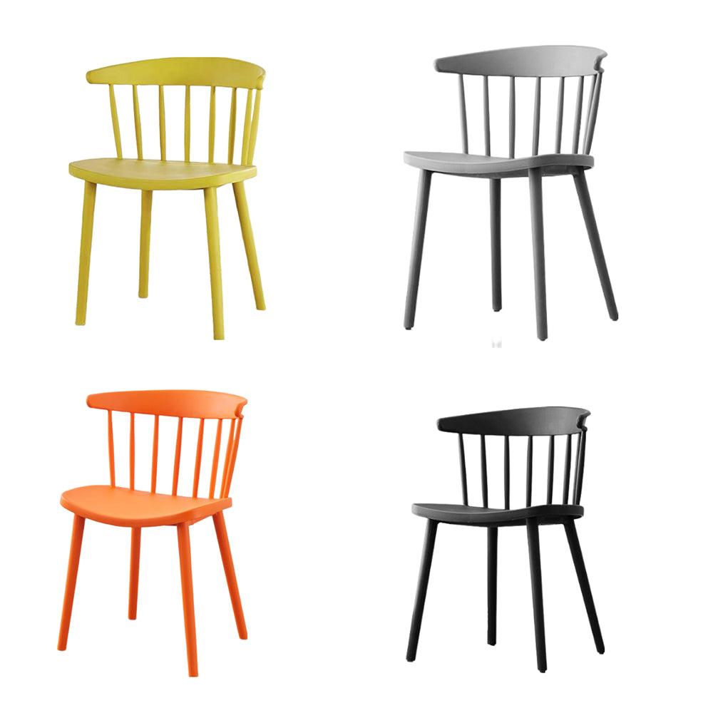 Chaise en plastique avec dossier - Par bateau 