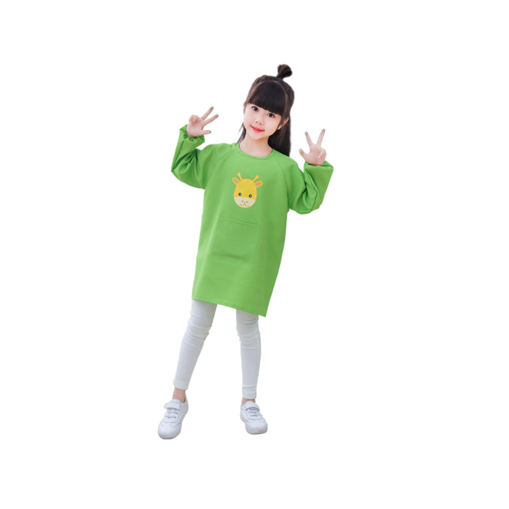 Kids' Painting Apron With Sleeves