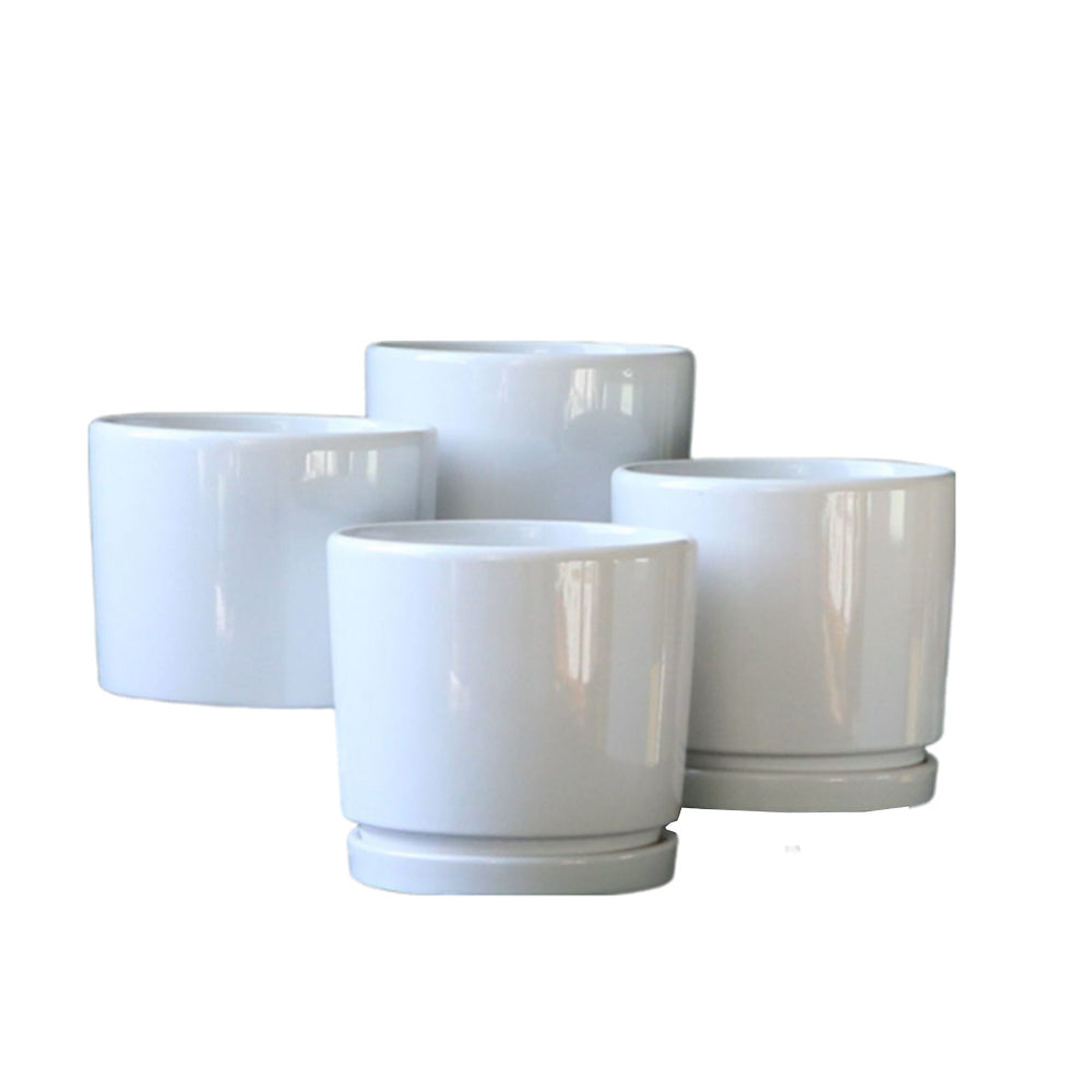 Ceramic Pot With Tray