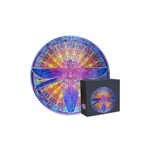 500 Piece Round Jigsaw Puzzle