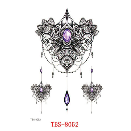 2" X 3" Custom Classic Temporary Tattoo