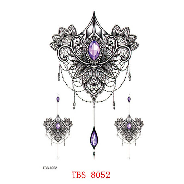 2" X 3" Custom Classic Temporary Tattoo