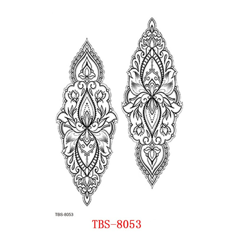 Tatouage temporaire classique personnalisé 2" x 3" 