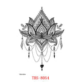 Tatouage temporaire classique personnalisé 2" x 3" 