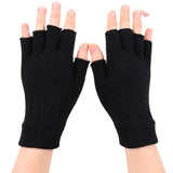 Gants mi-doigts en acrylique 