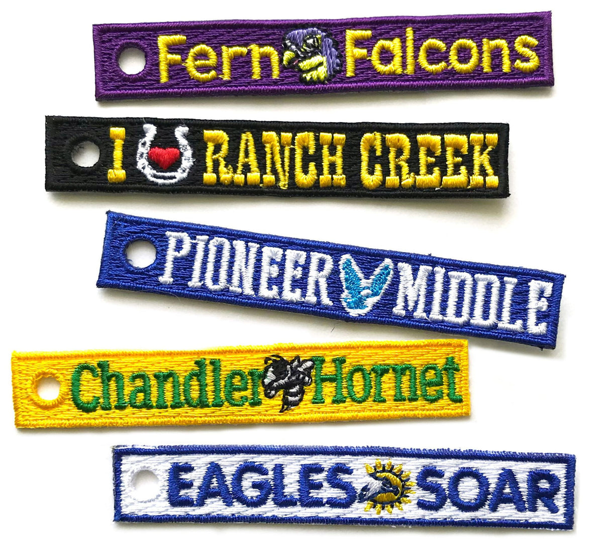 Patch de broderie personnalisé 