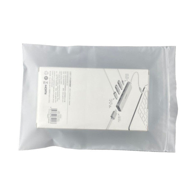 6" Frosted Zip - lock Bag - Yorkn Inc✅