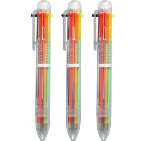 6 - in - 1 Multi - color Ballpoint Pen - Yorkn Inc✅