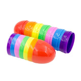 Œuf de Pâques promotionnel en plastique coloré 