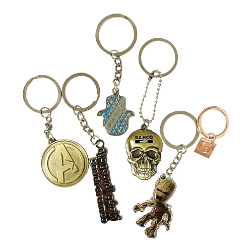 Porte-clés en métal de forme personnalisée 