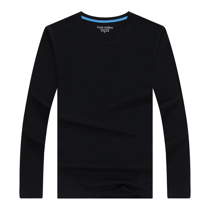 Long Sleeve Round Collar T-shirt