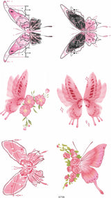 Tatouage temporaire 2 x 4 pouces 