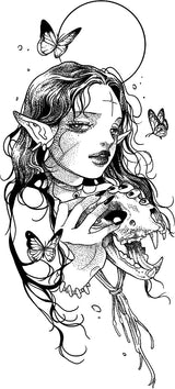 Tatouage temporaire 2 x 4 pouces 