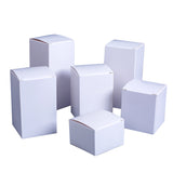 Boîte en papier de forme carrée 