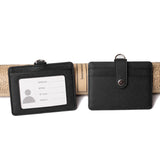 Étui horizontal en cuir avec cordon 