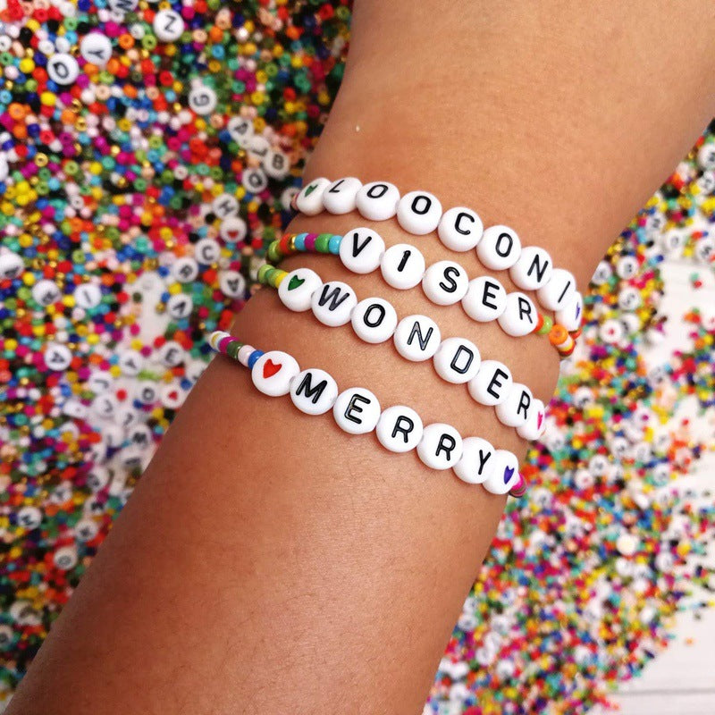 Ensemble de bracelets de perles à faire soi-même 