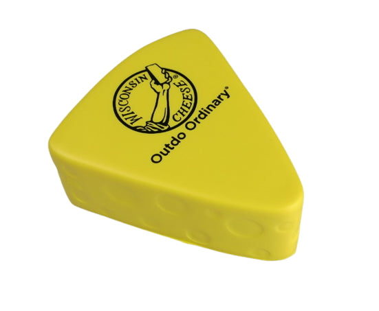 Anti-stress en forme de fromage 