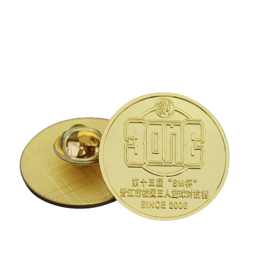 Épingle à revers en cuivre personnalisée 