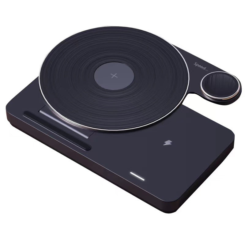 Support de charge rapide pliable 3 en 1 de 15 W 