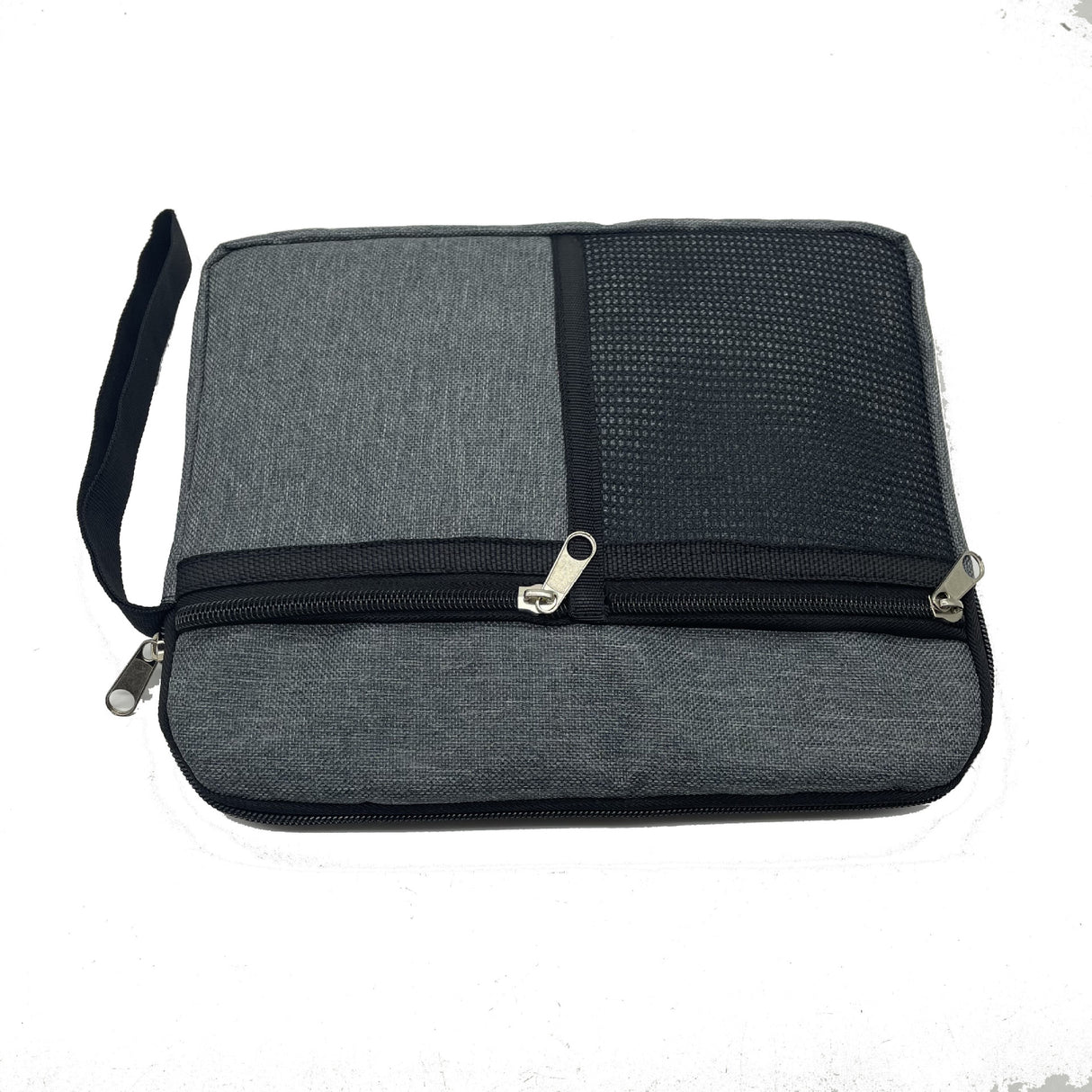 Sac d'ordinateur en tissu Oxford gris 
