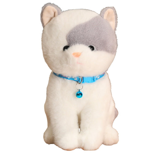 Juguete de peluche de gato y perro 