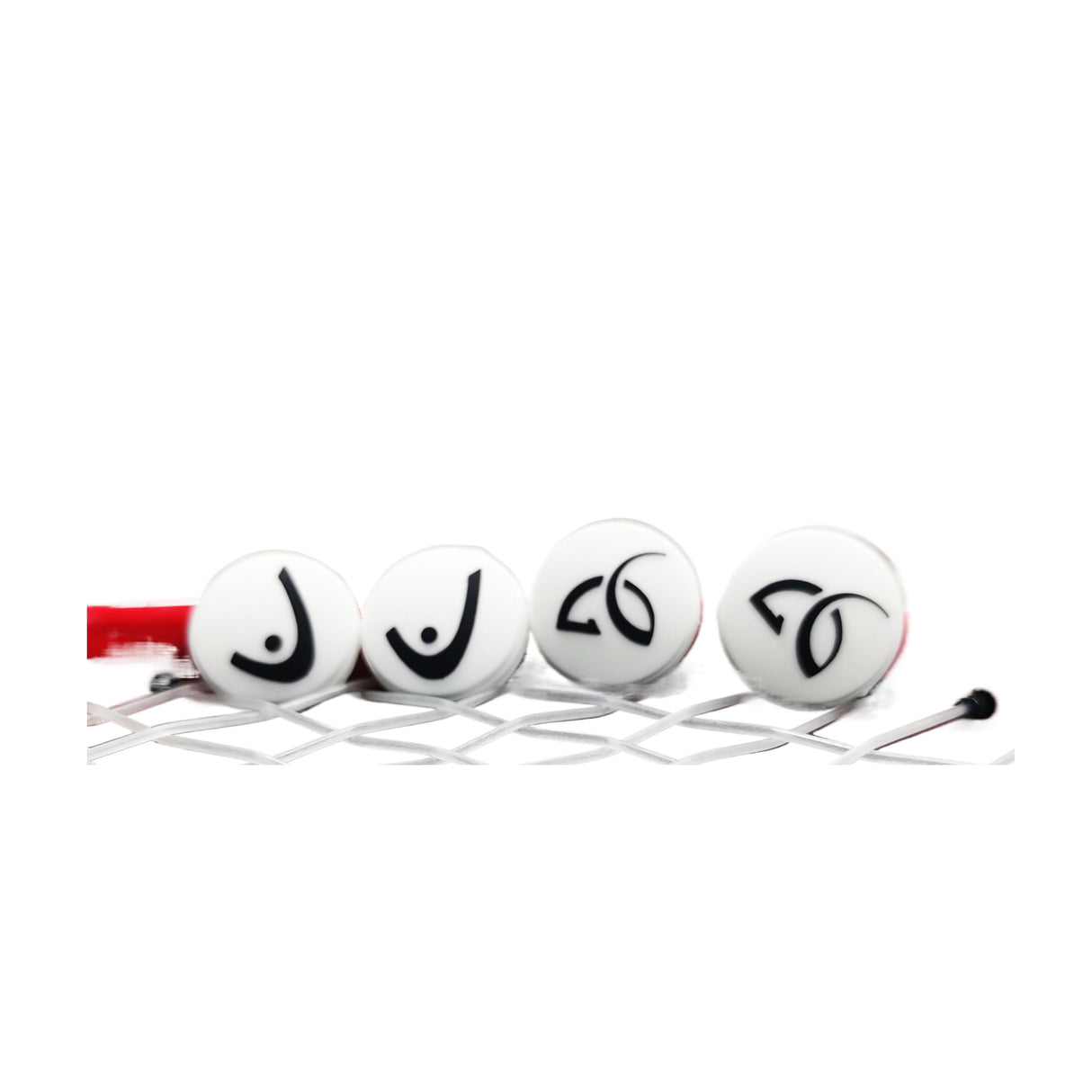 Amortisseur de vibrations en silicone pour raquette de tennis 